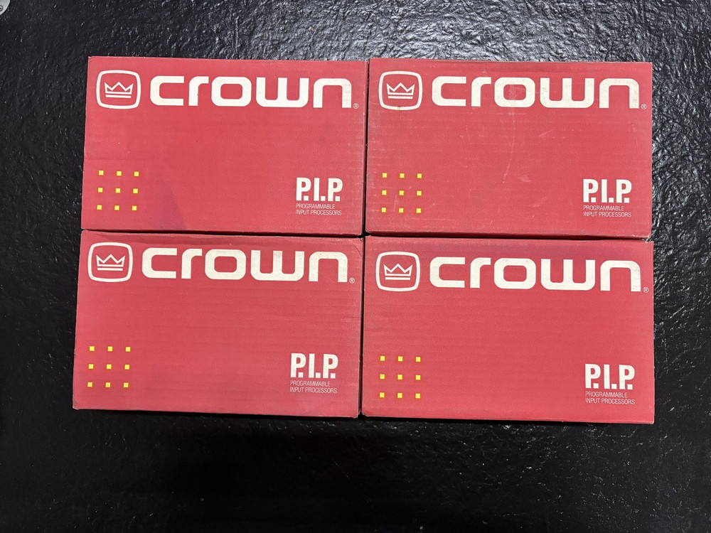 Crown P.I.P.-102 Programmable Input Processor *BRAND NEW OPEN BOX*