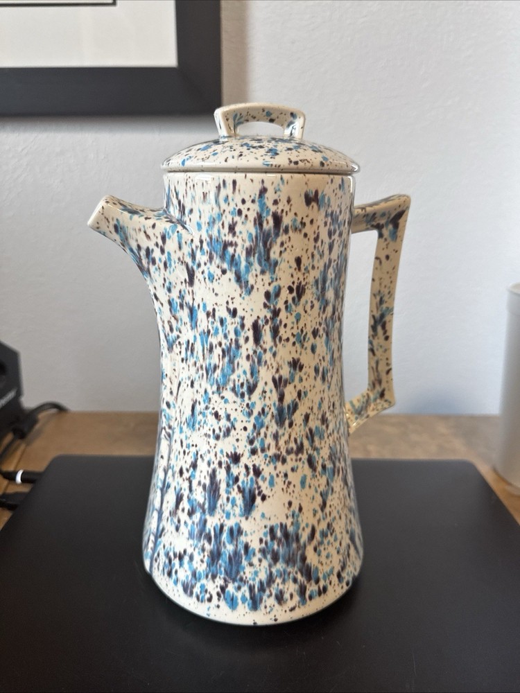 Vintage Speckled Pitcher Mid Mod?