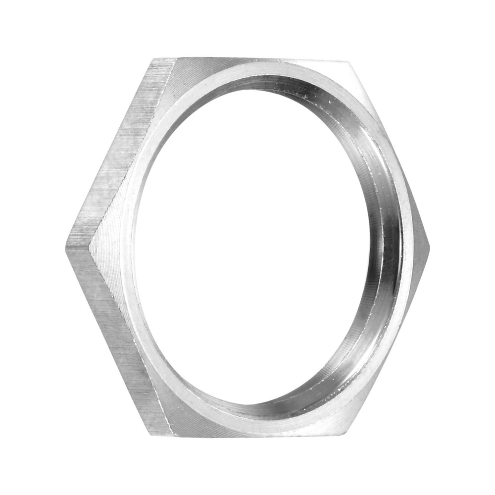 1-Pack Cast Pipe Fitting Hex Locknut, NPT3/4 Female Thread Hex Locking Nut