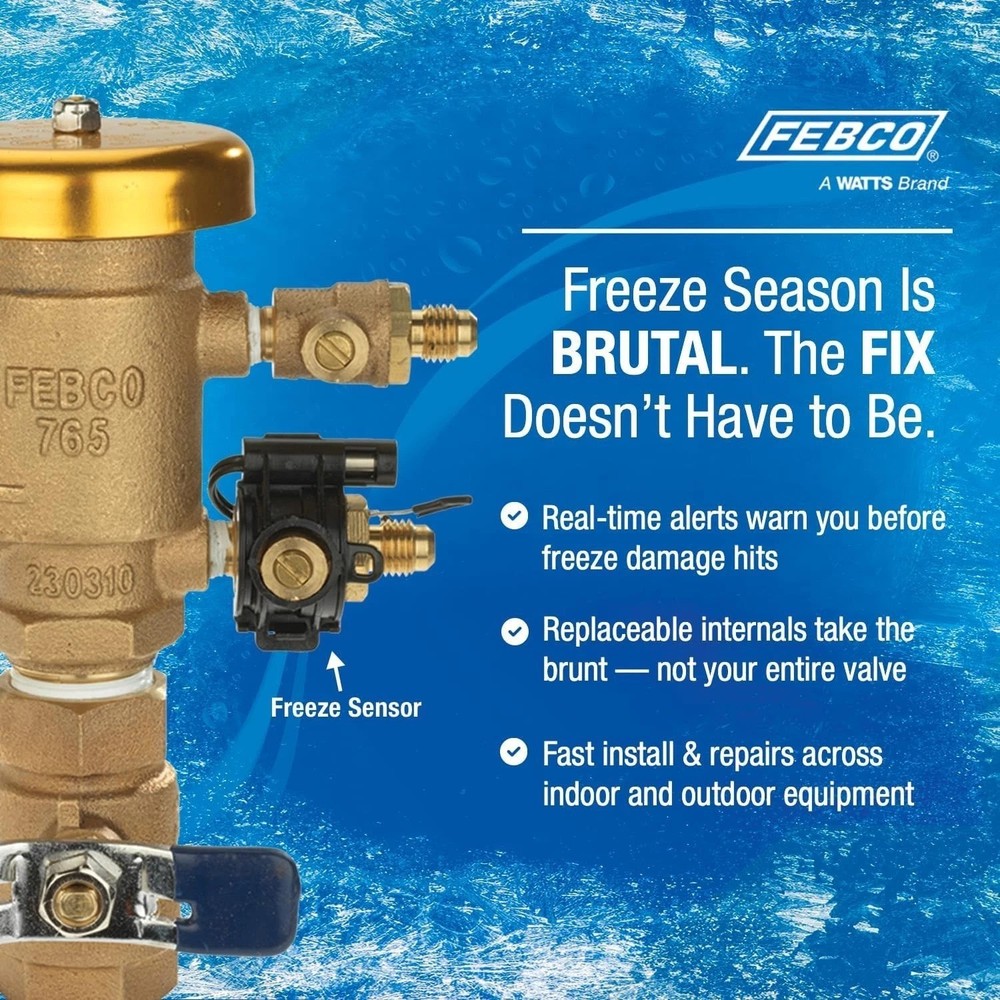 Industrial Grade Backflow Preventer with SentryPlus Alert