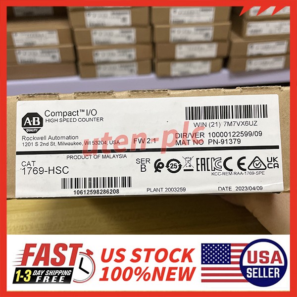 New Sealed 1769-HSC CompactLogix High-Speed Counter Module