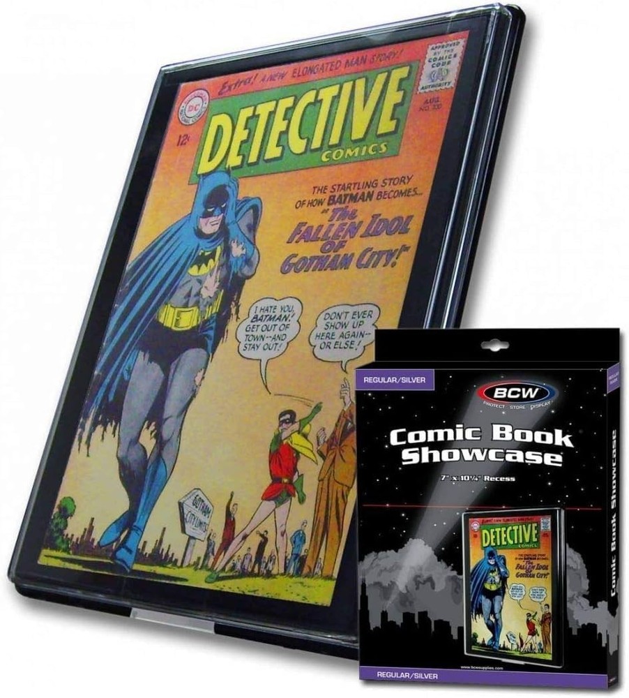 Modern 1 Pack Comic Book Frame - Rectangular Wall Mount Display for Collectors