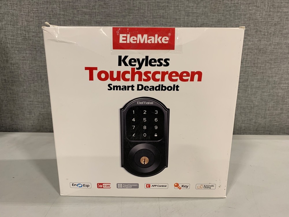 EleMake KSDB-601B Keyless Touchscreen Smart Deadbolt