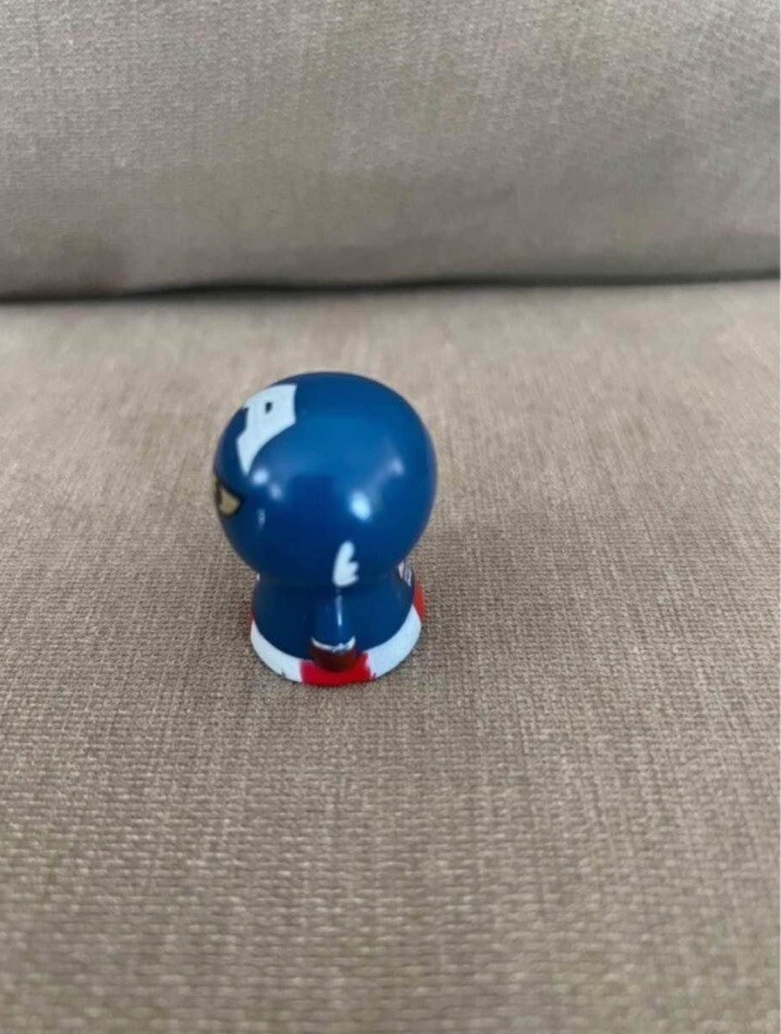 Marvel Captain America Night Light & Finger Puppet Tested Works