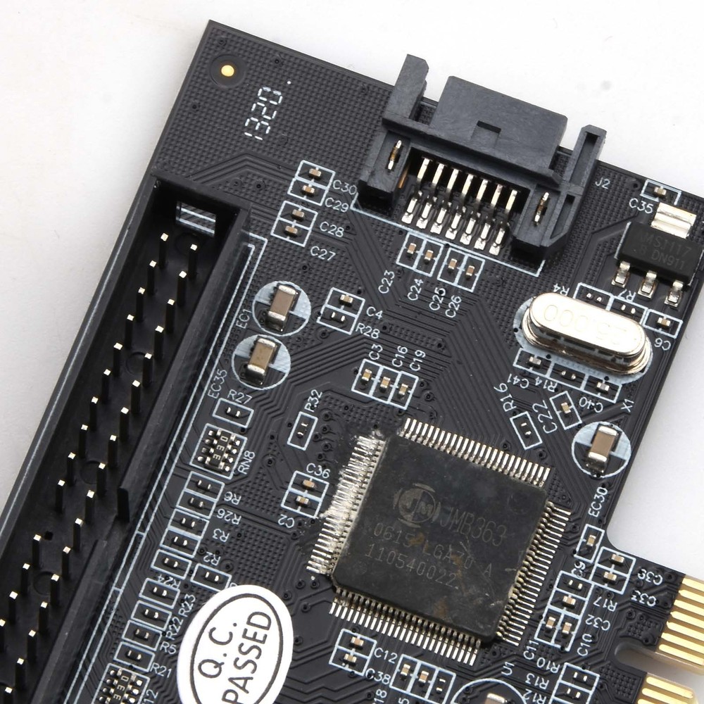 Stable PCI-E to eSATA SATA IDE Expansion Card Raid Controller Adapter JMB363