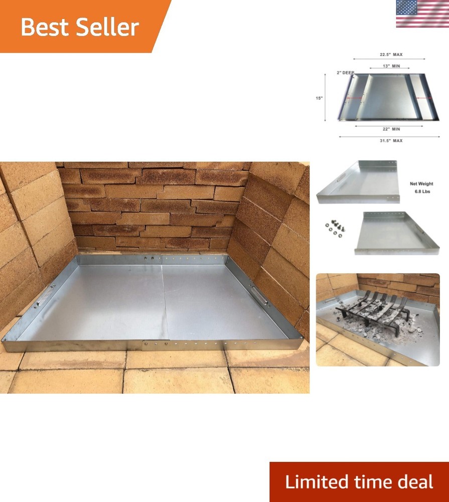 Fireplace Tray - Expandable/Adjustable Ash Pan