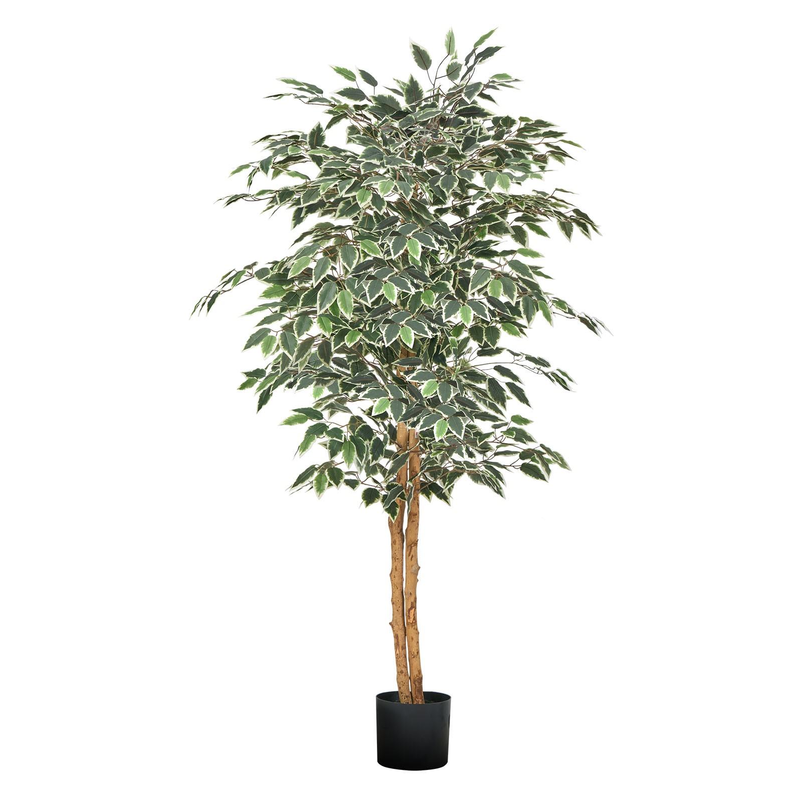 Uimoso 5FT Artificial Ficus Tree Faux Plant for Indoor Decor