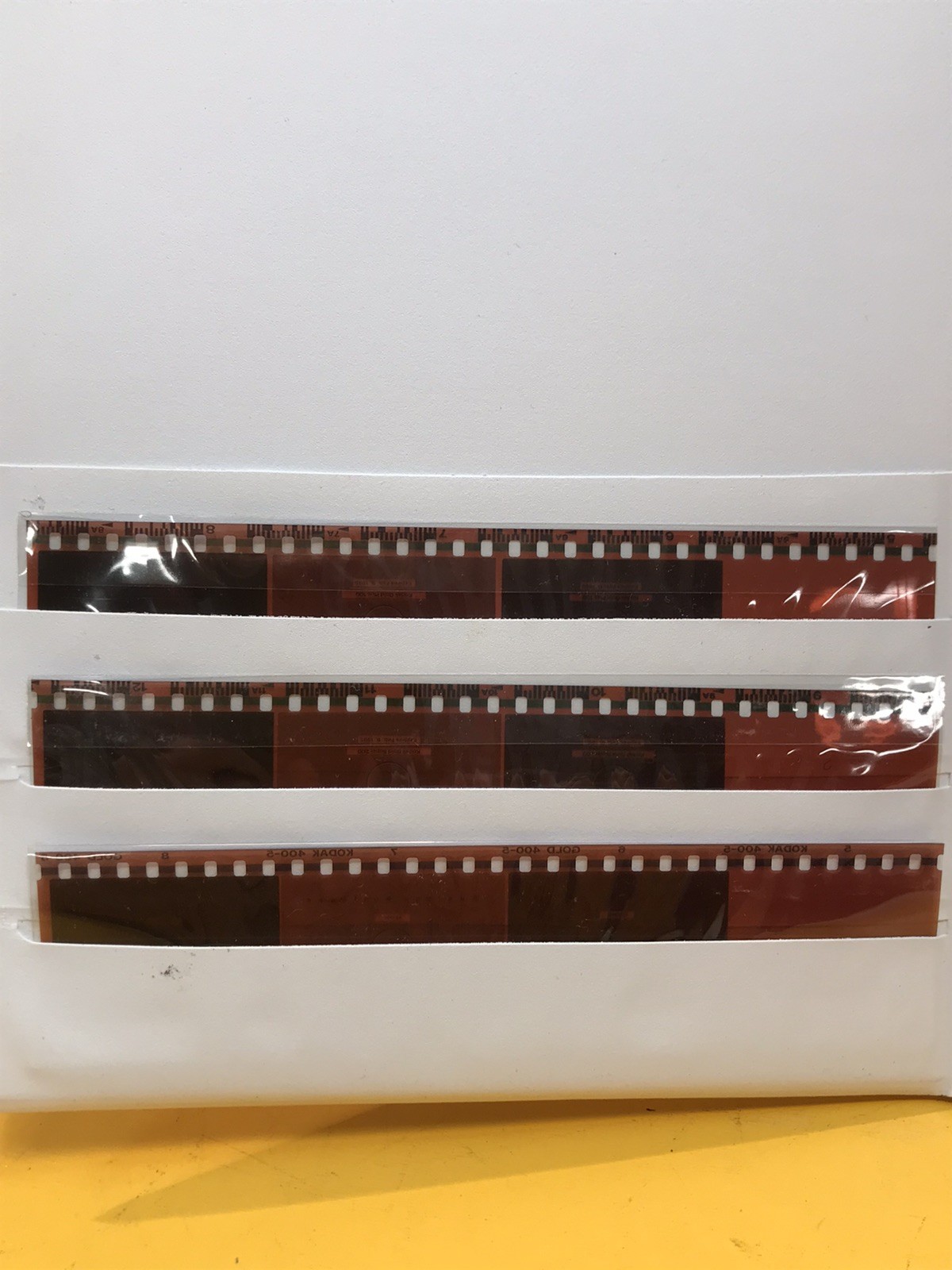 Printer Setup Test 35mm Negatives Aperion Inc. Bullseye Set