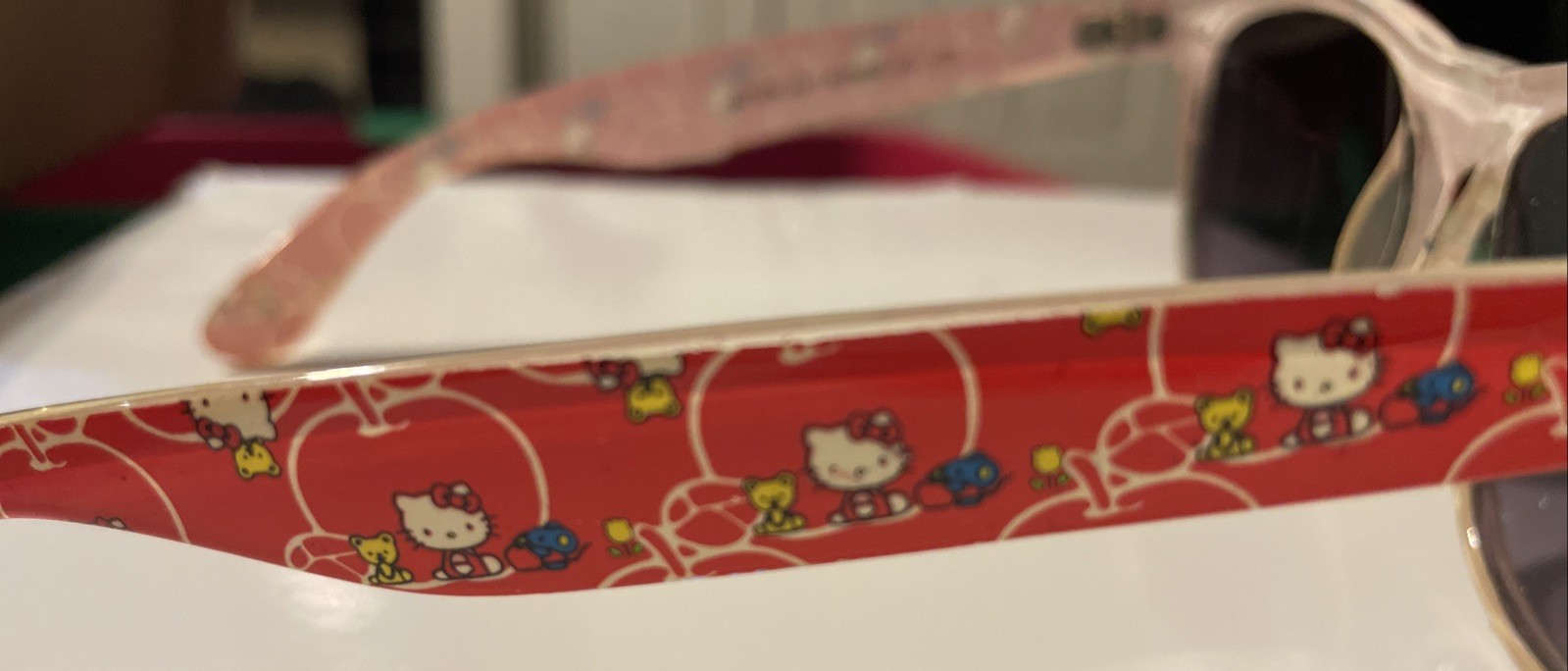 Hello Kitty Wayfarer Sunglasses, Red, 2011