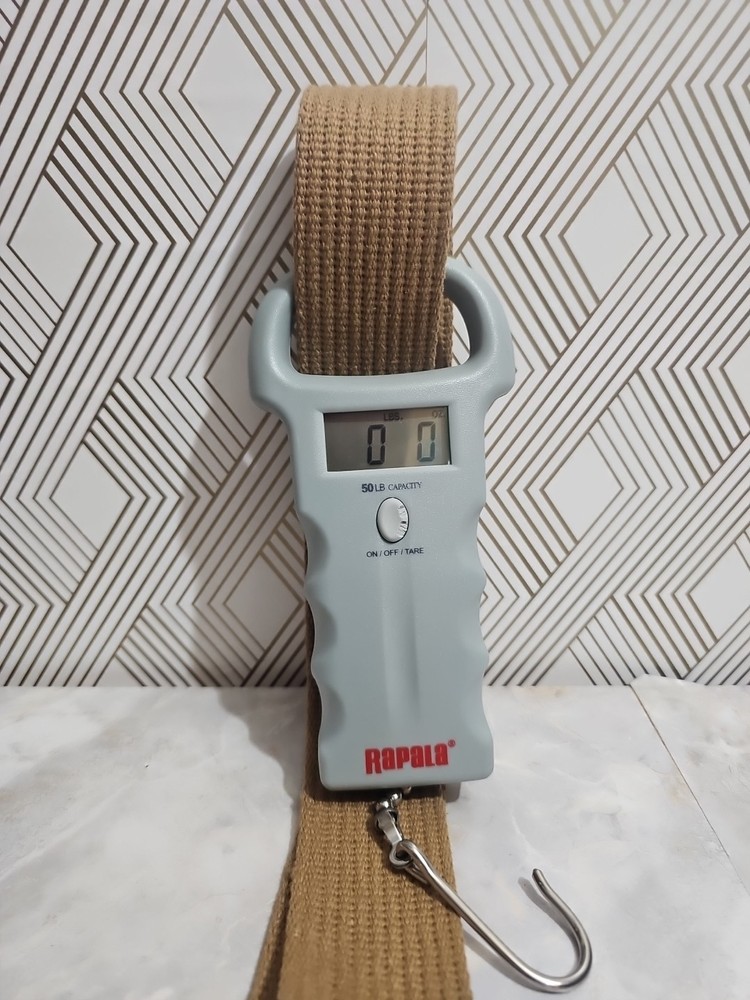 Rapala 50lbs Digital Fish Weighing Scale battery Tested (1☆)