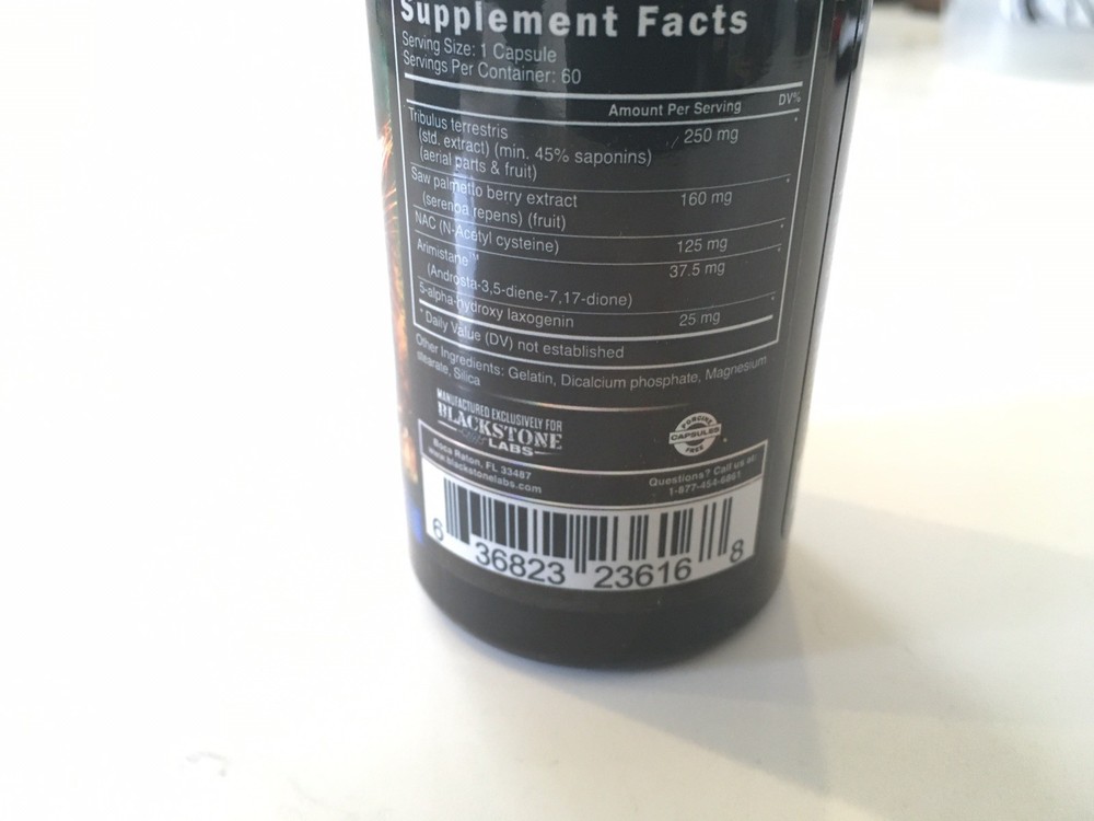 Blackstone PCT V Cycle-Test Support 60 Capsules