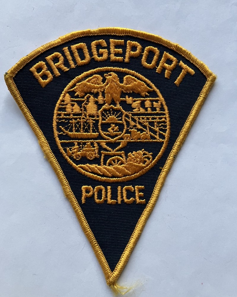 Obsolete Bridgeport Police patch, Connecticut