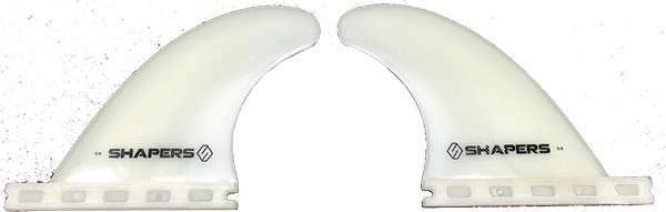 SHAPERS AU SX FUTURE QUAD/REARS 4.25" NAT 2pcs