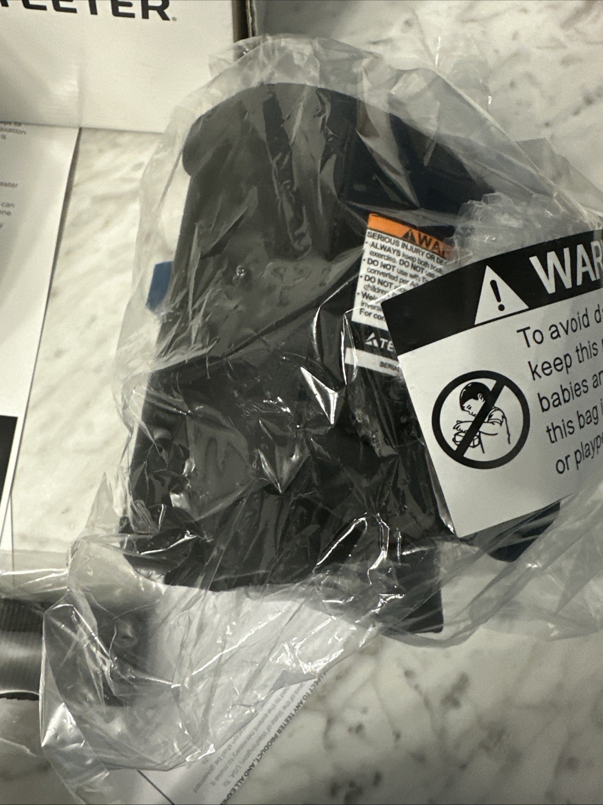 Teeter EZ-Up Gravity Boots for Inversion Decompression Stretching OPEN BOX