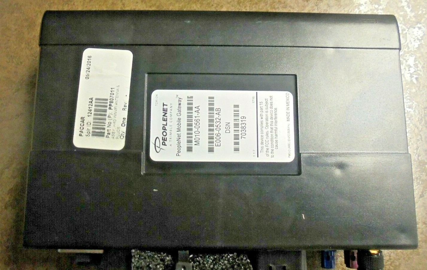 PACCAR PEOPLENET MOBILE GATEWAY PP807011 *READY TO SHIP*