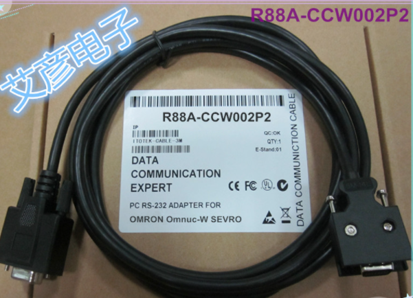 For OMNUC-W R88A-CCW002P2 rs232 servo programming cable 2m#10654