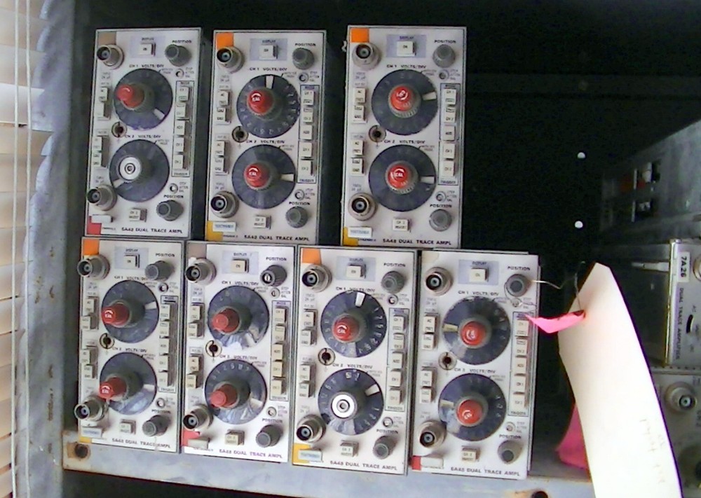 TEKTRONIX 5A48 DUEL TRACE AMPL PLUG-IN MODULE