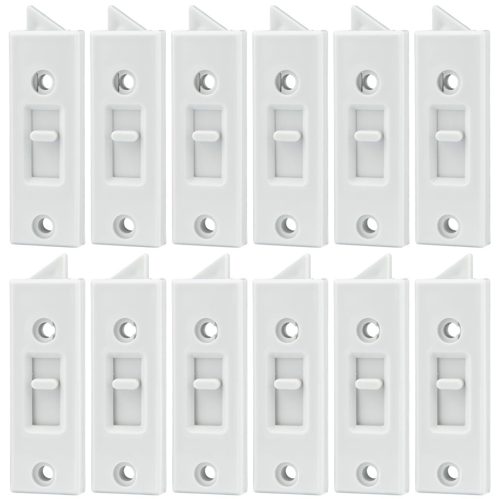 12 Pcs Window Latch Locks Spring Loaded Window Tilt Latch Replacement Part by...