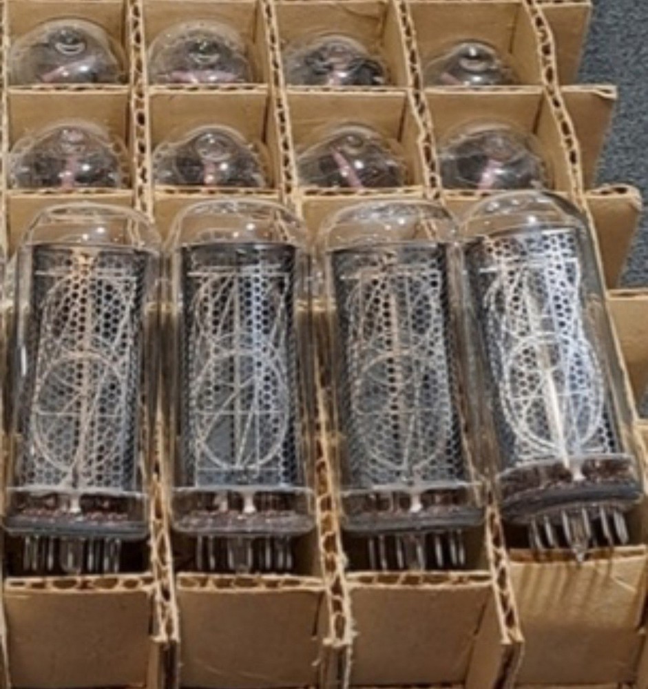IN-18 Nixie Tubes 4 pcs