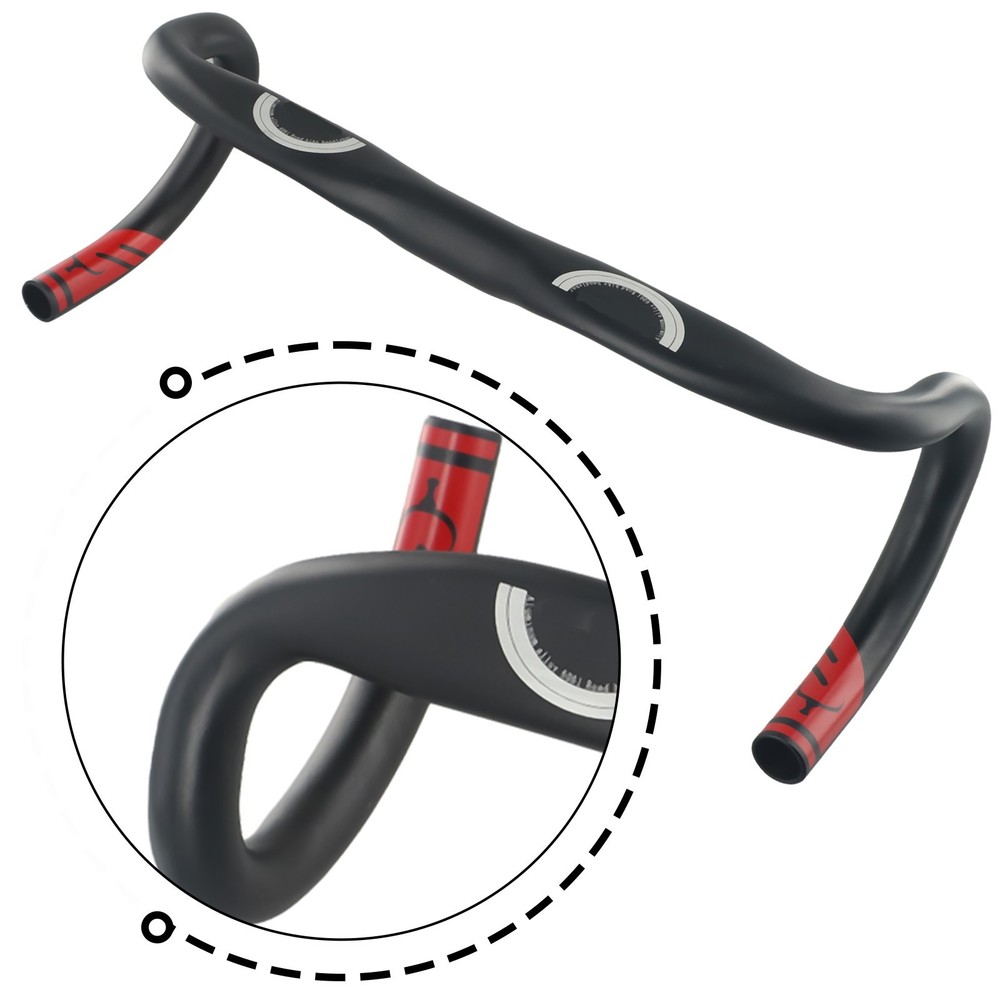 Cycling Handlebar Attachment Bent Bar Drop Bar Lightweight Replacement