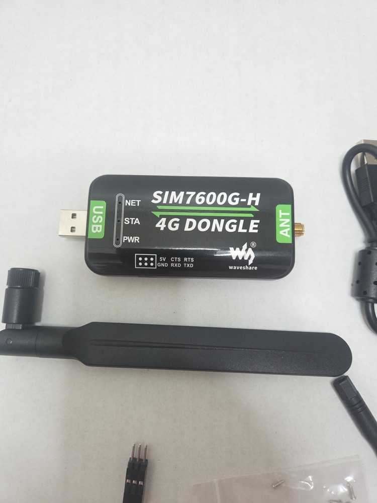 SIM7600G-H 4G LTE USB Dongle, 4G DONGLE Module USB UART Communication