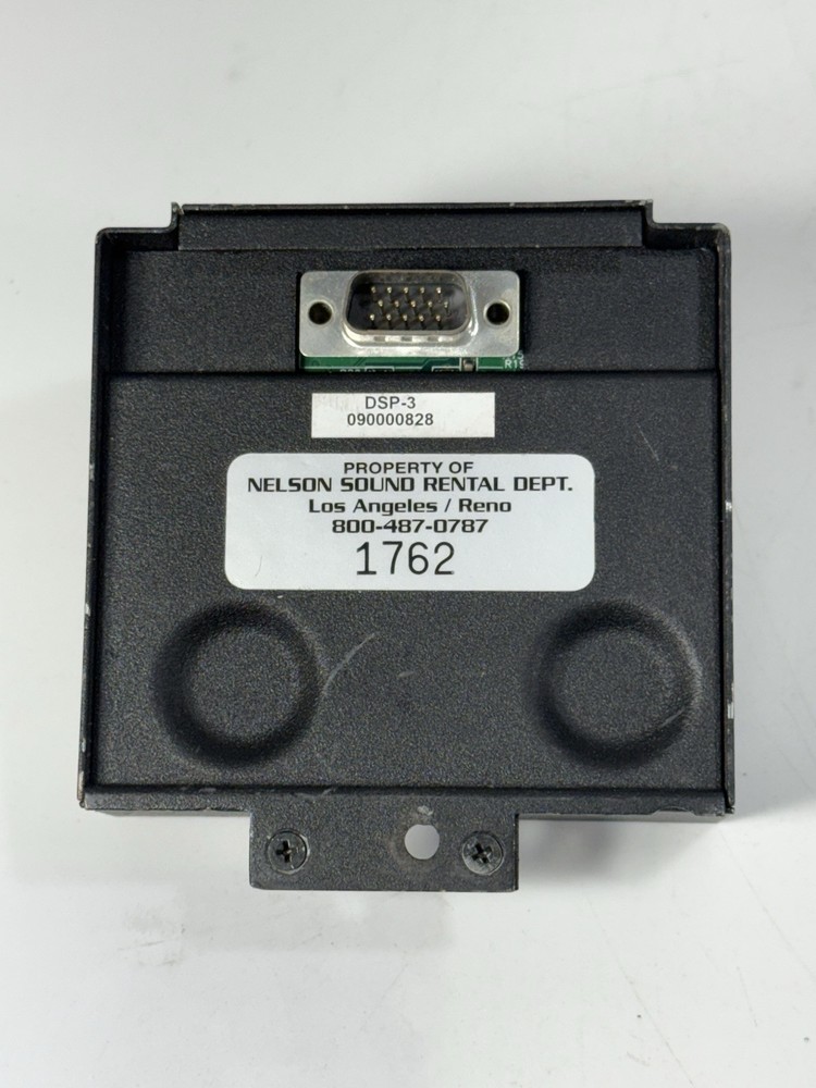 QSC DSP-3 Digital Signal Processor Module ~ No Power Supply / WORKING