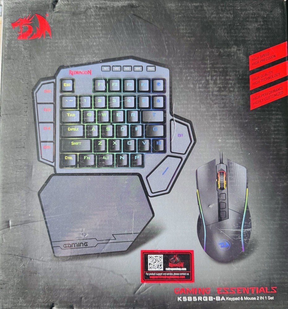 Redragon gaming keyboard mouse