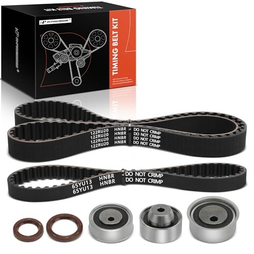 Engine Timing Belt Kit Compatible with Mitsubishi Outlander 2004-2006, Lancer