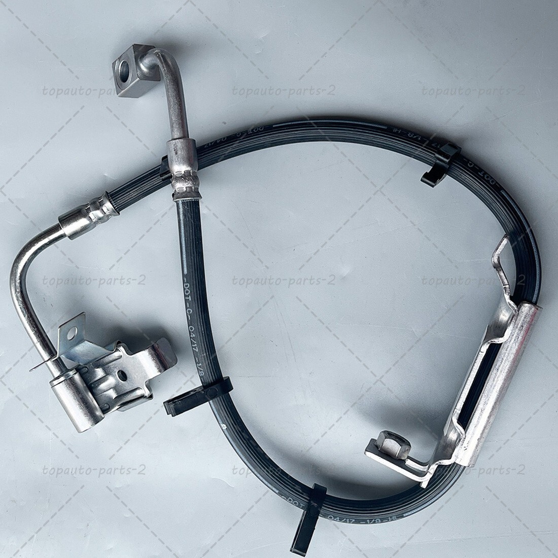 2x Front Left Right Brake Hydraulic Hose for Jeep Wrangler 2011 2012-2017 NEW US