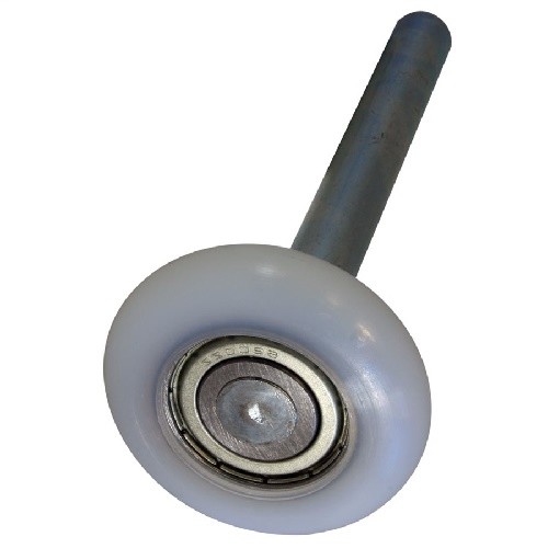 Garage Door Rollers - High Cycle Precision Sealed Bearing  2" Diameter x 4" Stem