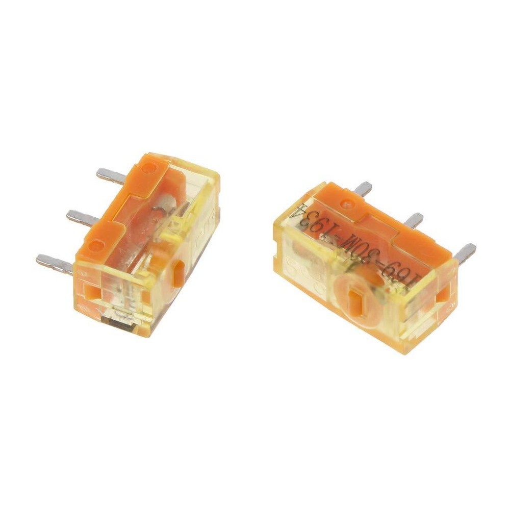 2pcs TTC Dustproof Gold Mouse Micro Switch Micro Button Gold Contactor 30 Mil...