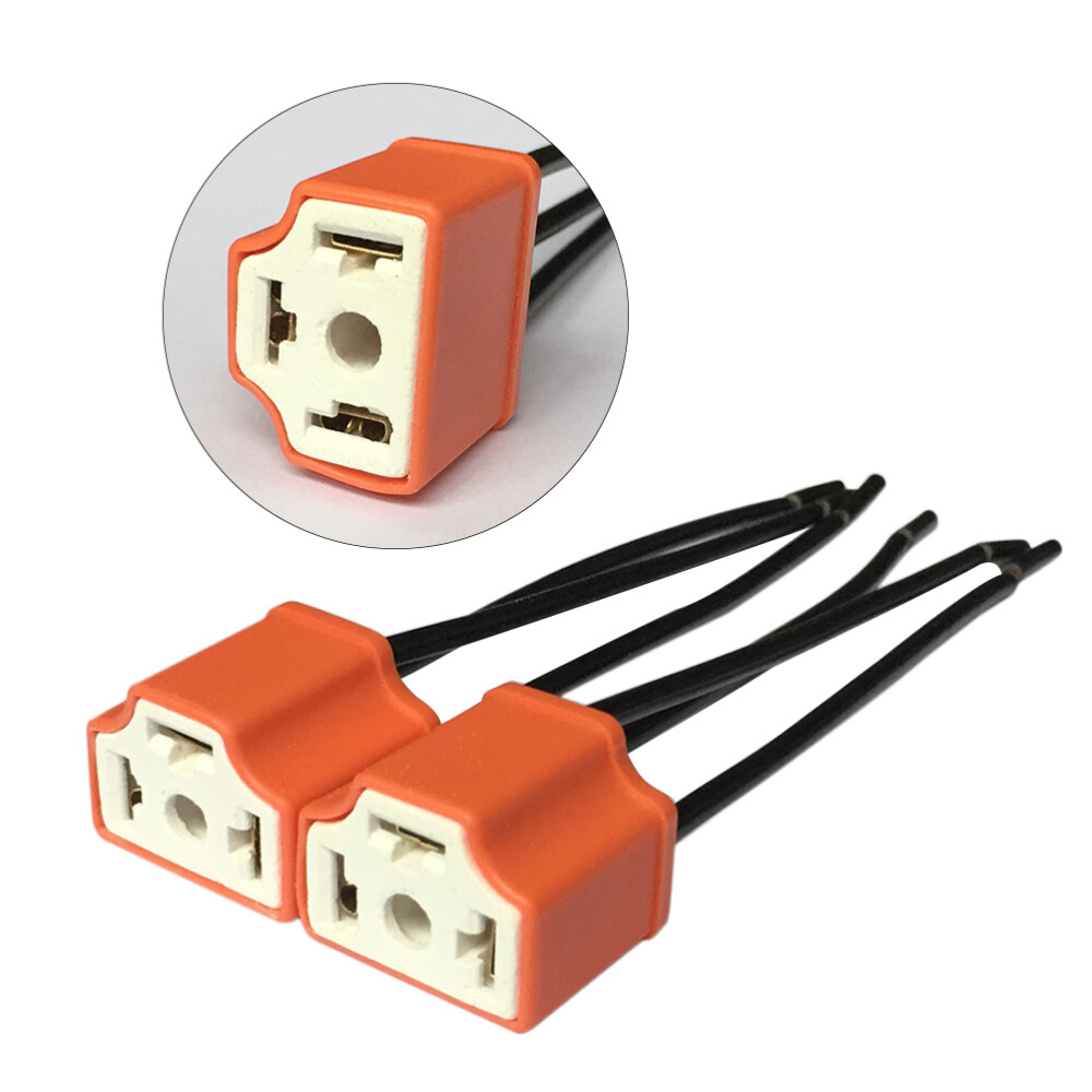 2 Pcs Flasher Sockets Safe and Efficient Relay Impact Molded