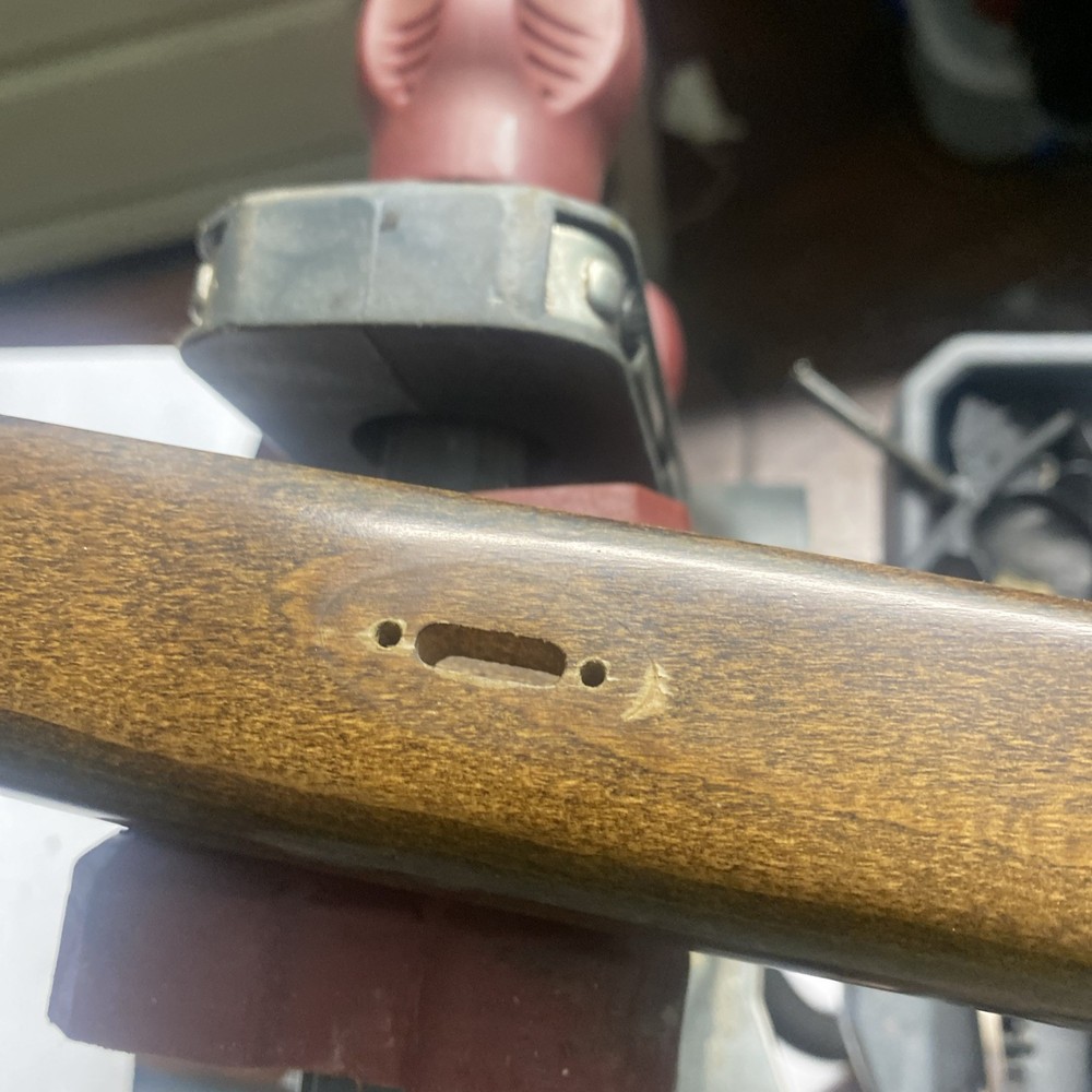Plainsman Muzzleloader Stock And Ramrod.