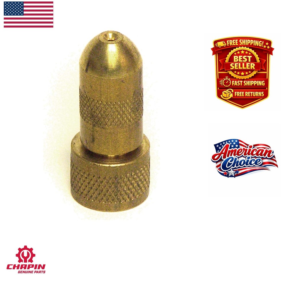 Durable Brass Adjustable Cone Nozzle - Precision Control for Garden Sprayers