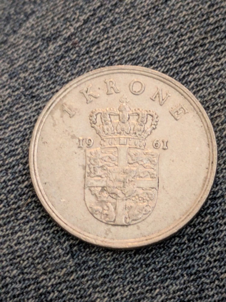 1961 DENMARK KRONE Circulated