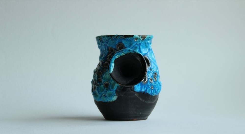 Charles Cart's ceramic sauce pot
