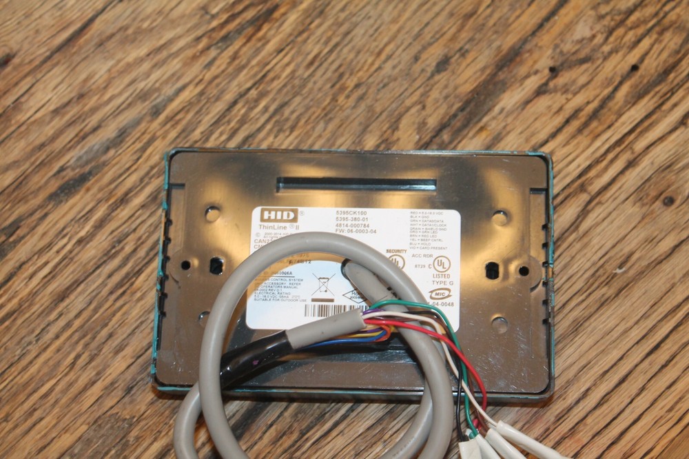 HID Prox ThinLine II Wall Switch Card Reader Access Control 5395CK100