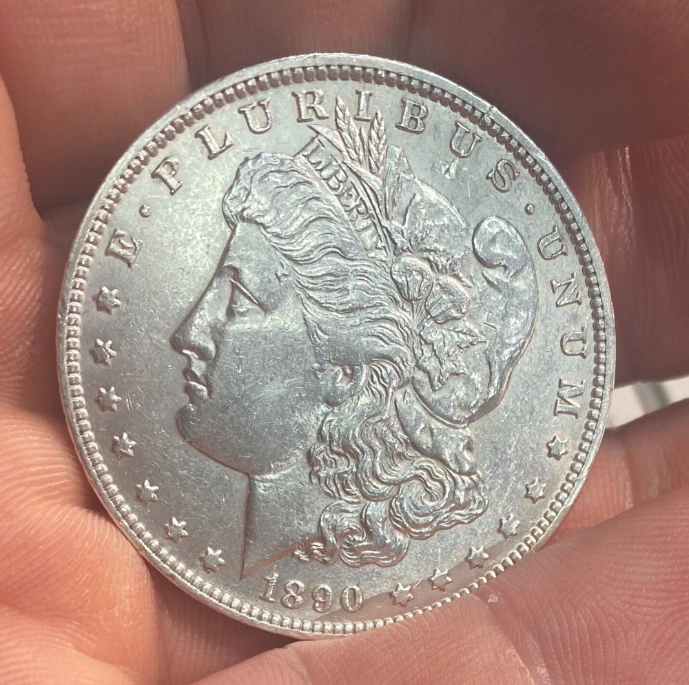 1890-O Morgan Silver Dollar