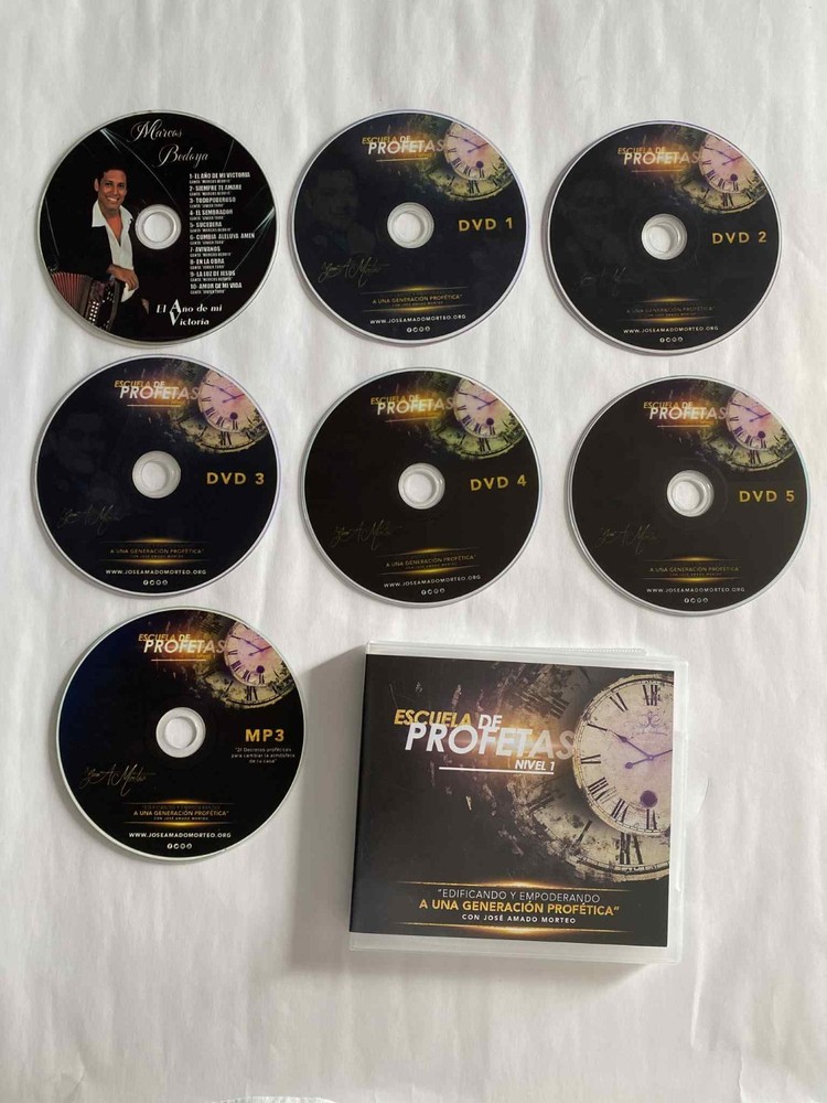Escuela DE Profetas Nivel 1 ( 7 CDs ) Edificando y Empoderando A Una Genera GOOD