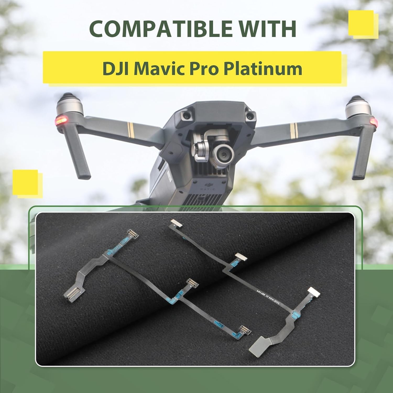 for DJI Mavic Pro Gimbal Flat PCB Ribbon Cable Replacement Pro...