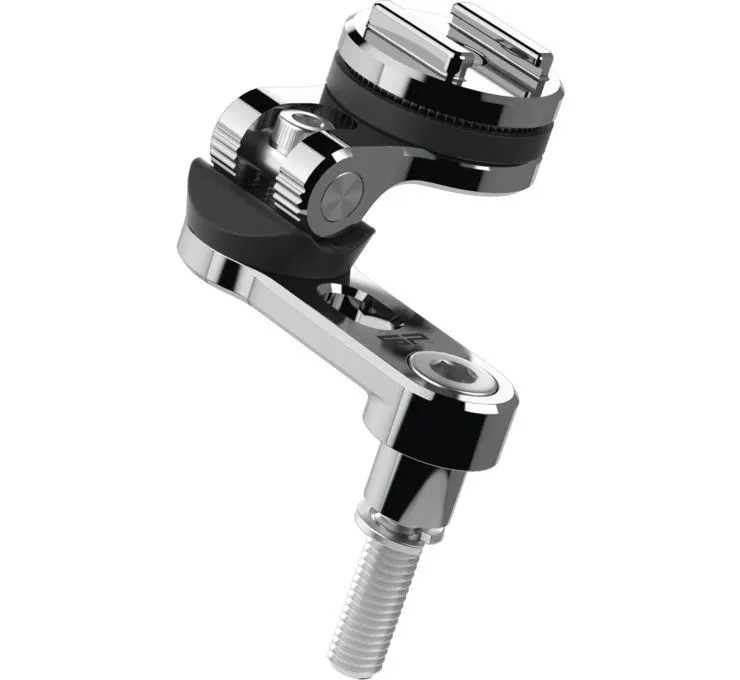 SP Connect Chrome Handlebar Riser Clamp Mount PRO Harley & Custom Application