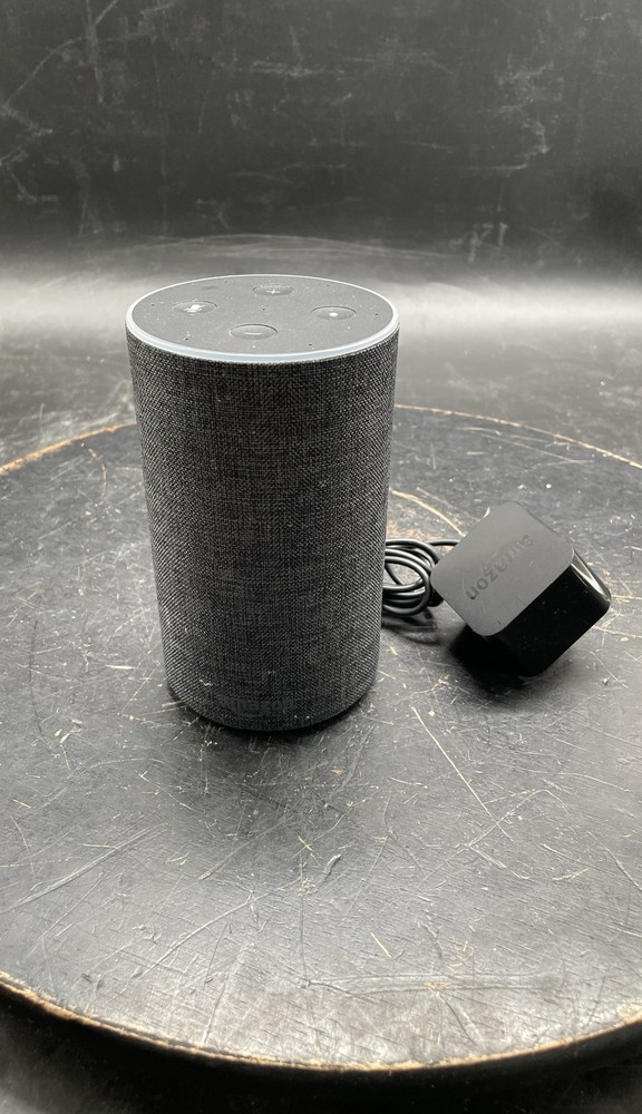 Amazon Echo Alexa Smart Speaker Bluetooth WiFi w/ Power Adapter PS73BR