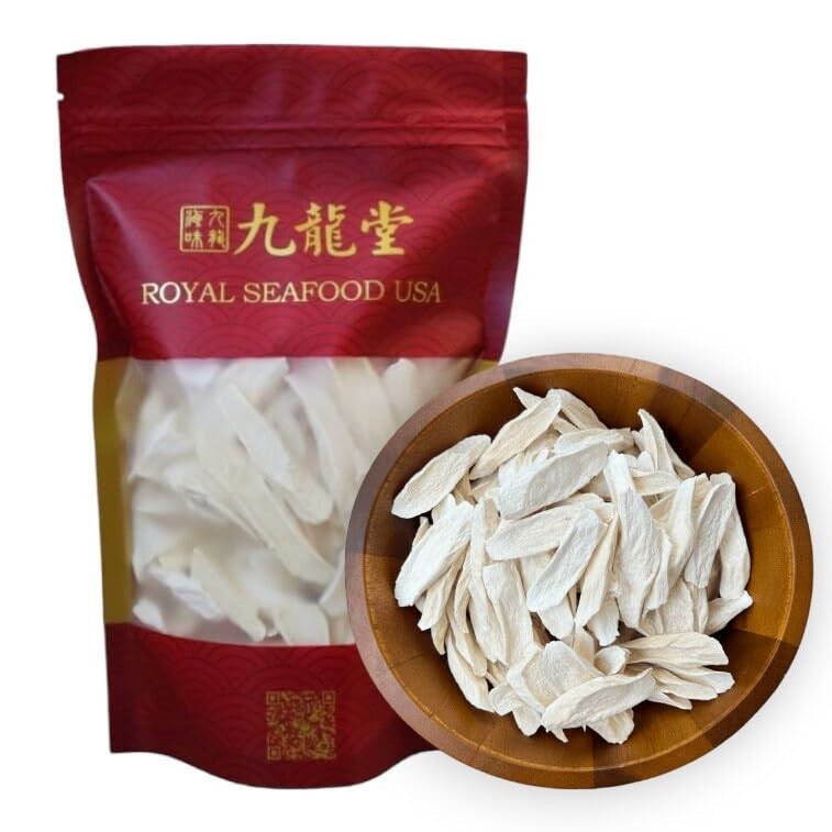 Premium Dried Dioscorea Slice Chinese Yam Slice 九龍堂 河南铁棍淮山 健脾益胃 纯天然 淮山药 8oz