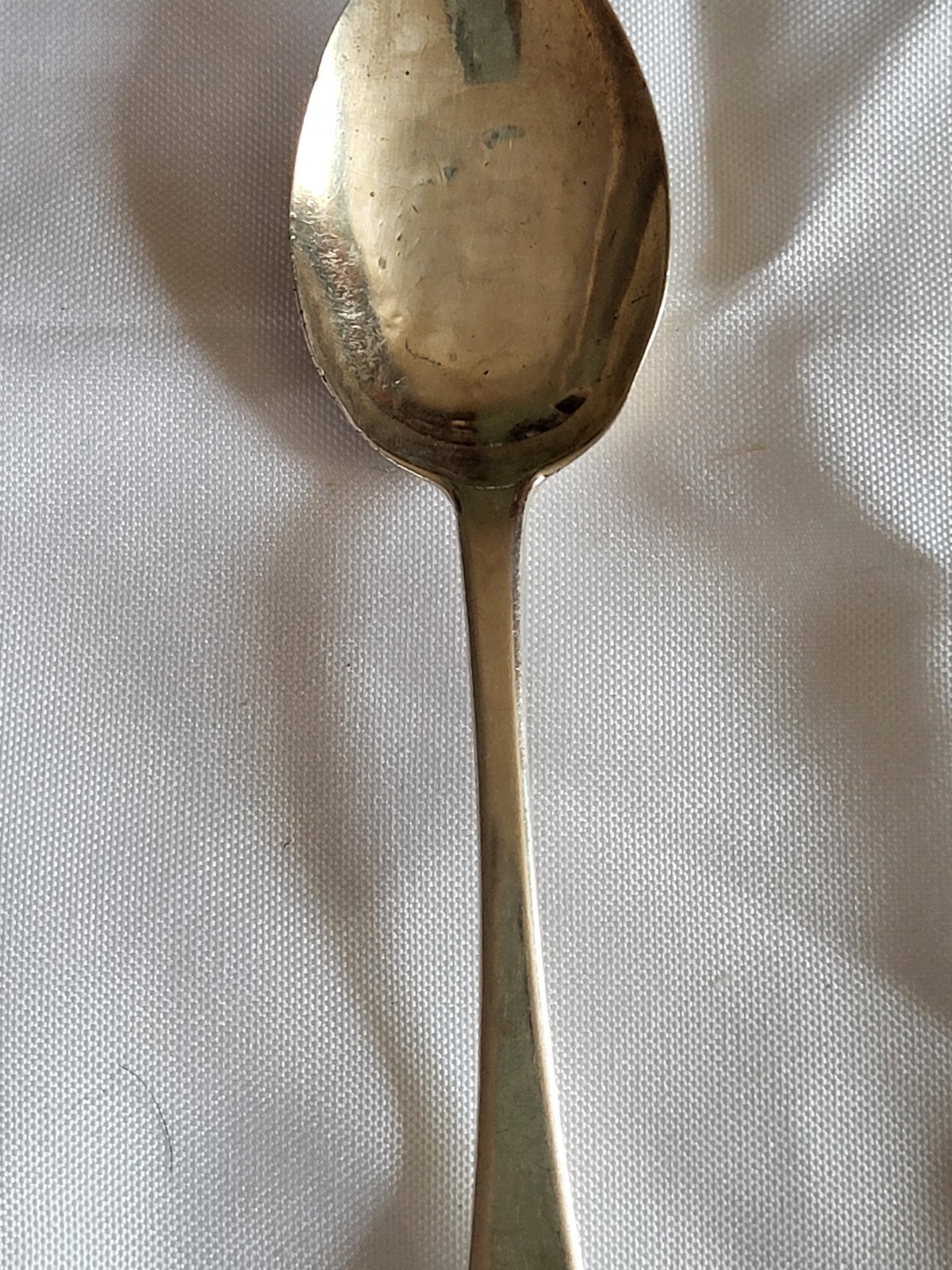 Antique Georgian English Sterling Silver Tablepoon by Wm Bateman, London 1817
