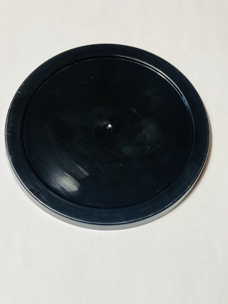 Stir Crazy Popcorn Popper Lid Black Plastic Model 82306  Approximate 5" diameter