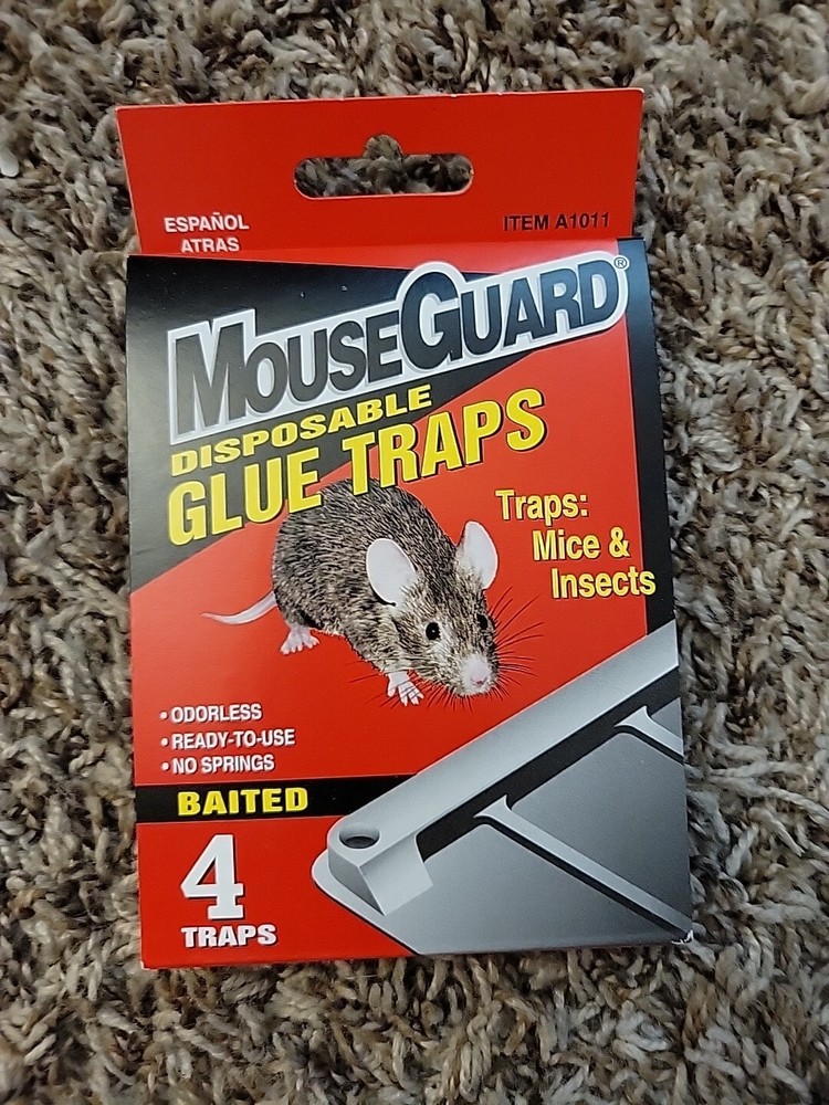 Mouse Guard Disposable Glue Traps 4 Pack