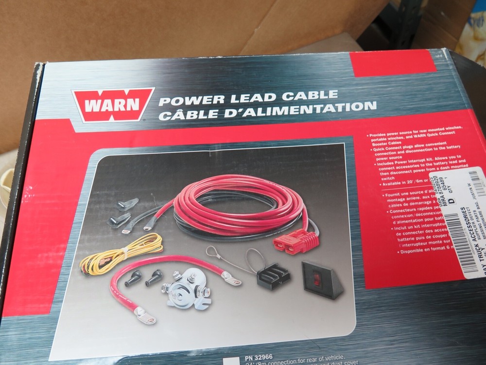 Warn 32963 CABLE ONLY 20' (9C1)