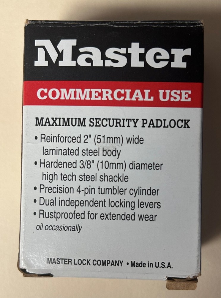 Master Lock No. 5 Padlock