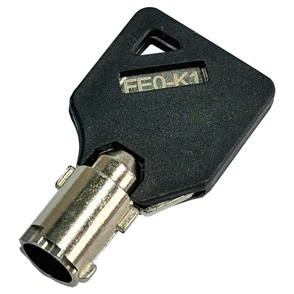 Beaufan 2 Pack FEO-K1 Elevator Keys Fire Service Key Recall Reset, 2 Silver