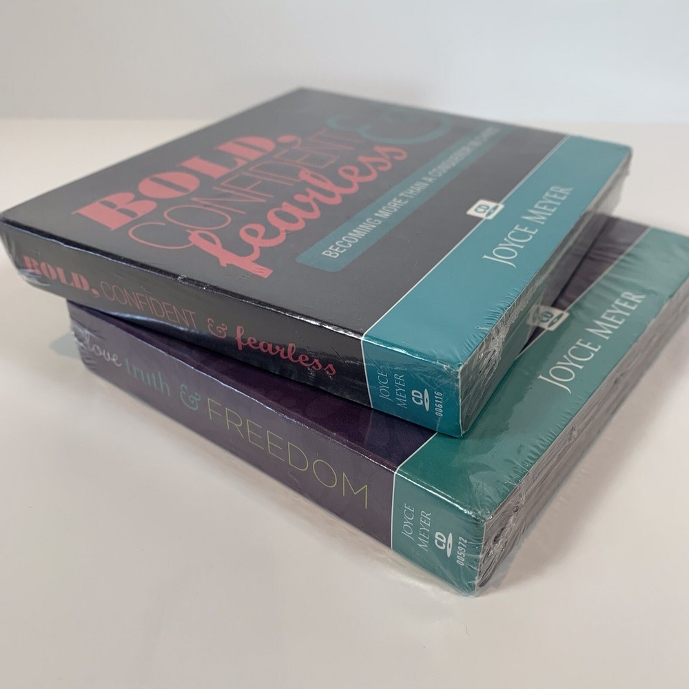 Joyce Meyer Ministries CD Sets. (Two) 4 CD Sets. NEW SEALED